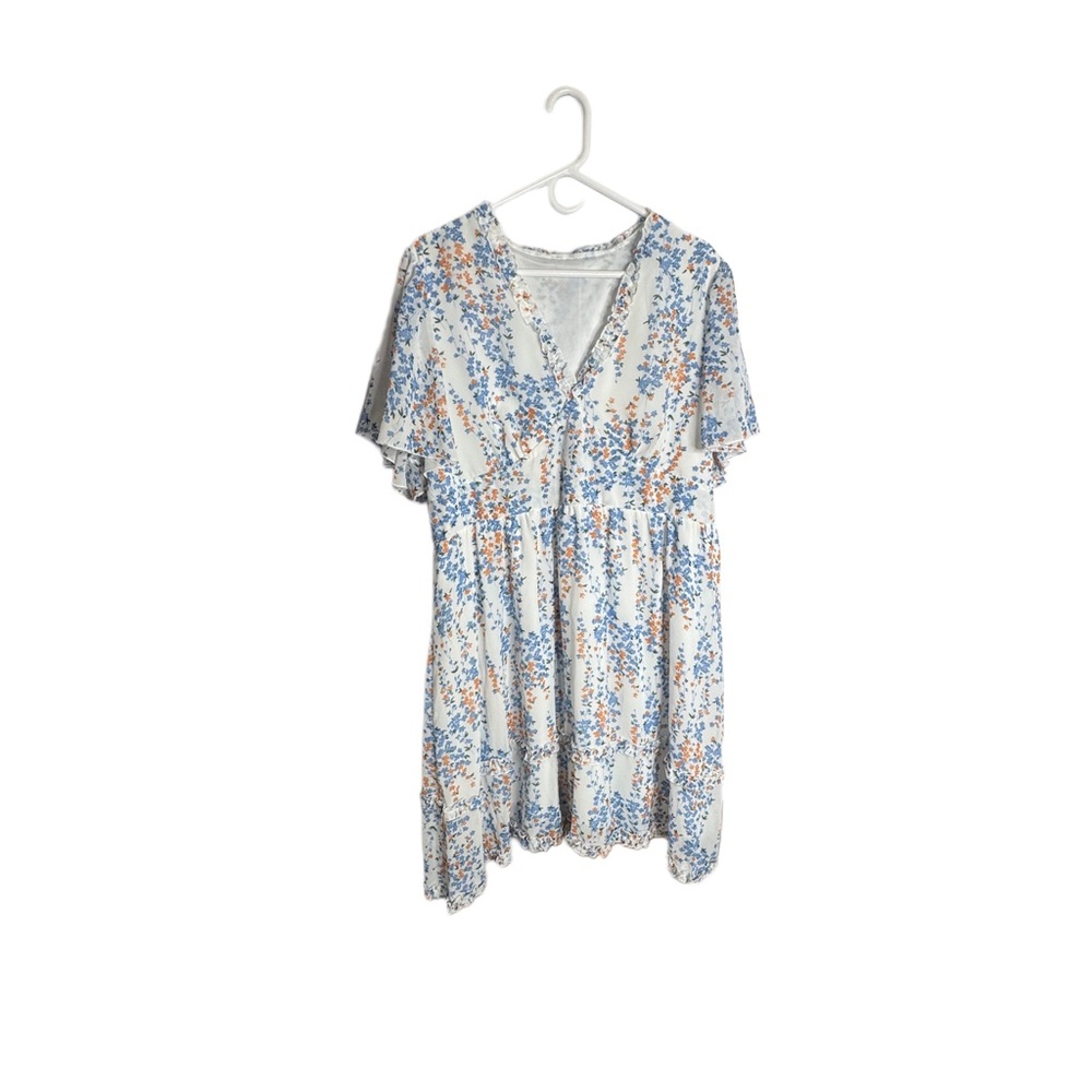 Floral V-Neck Dress